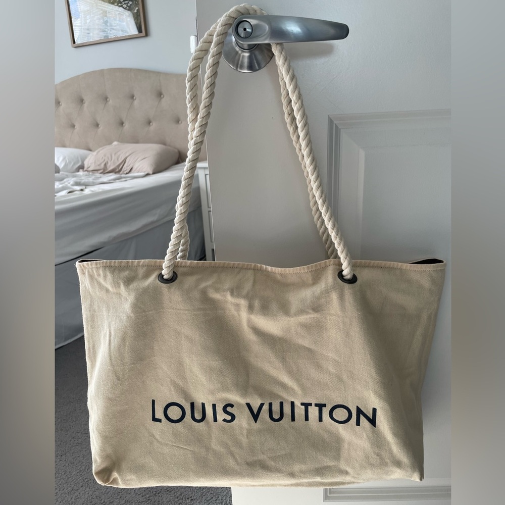 Upcycled Louis Vuitton Tote
